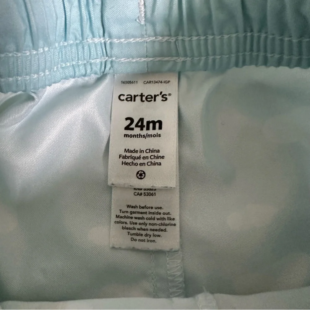 Carter’s Boys swim trunks 24M